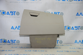Glove box, glove compartment Ford Focus mk3 11-18 gray, type 1 worn