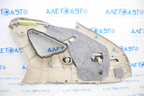Upper left rear pillar trim Lexus RX300 RX330 RX350 RX400h 04-09 beige, chemically treated