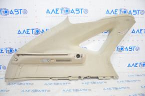 Upper left rear pillar trim Lexus RX300 RX330 RX350 RX400h 04-09 beige, chemically treated