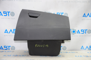 Glove box, glove compartment Ford Focus mk3 11-18 black, type 1 scratches