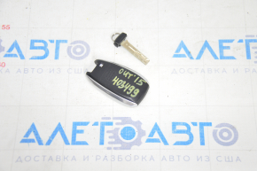 Subaru Outback 15-19 smart key, 4 buttons, chrome bumpers