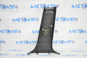 Center pillar trim lower left Subaru Outback 15-19 black, worn
