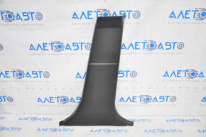 Center pillar trim lower right Subaru Outback 15-19 black, worn