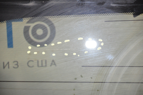 Rear glass of the trunk door Infiniti JX35 QX60 13-15 pre-restoration, tinting, scratches, abrasions
