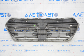 Radiator grill Subaru Outback 15-17 with emblem, sand, chrome in emblem is used