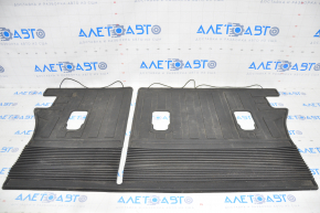 Trunk mat on the back of the seats Subaru Outback 15-19 rubber