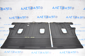 Trunk mat on the back of the seats Subaru Outback 15-19 rubber