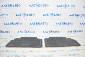 Set of floor mats for Lexus RX300 RX330 RX350 RX400h 04-09 beige, chemically treated