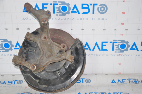 Trunnion with hub rear right VW Passat b7 12-15 USA with brake disc and ABS sensor rusty