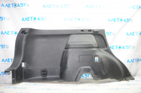 Left arch trim Mitsubishi Outlander 14-18 black, scratches, whitened plastic, without plugs