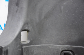 Left arch trim Mitsubishi Outlander 14-18 black, scratches, whitened plastic, without plugs