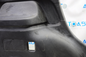 Left arch trim Mitsubishi Outlander 14-18 black, scratches, whitened plastic, without plugs