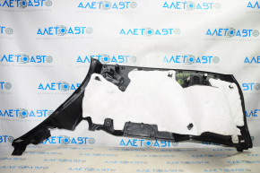 Left arch trim Subaru Forester 14-16 SJ black, without electric seat folding, scratches, without plug