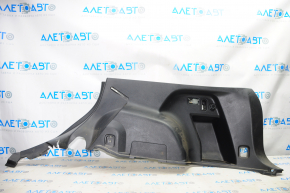 Right arch trim Subaru Forester 14-16 SJ black, cracked, broken fastener, scratches, without plugs