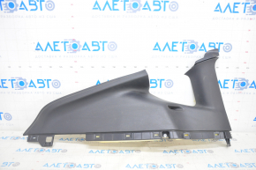 Upper left rear pillar trim Tesla Model Y 20-25 black, scratches