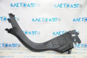 Right arch trim Fiat 500X 16- black, upper, scratches