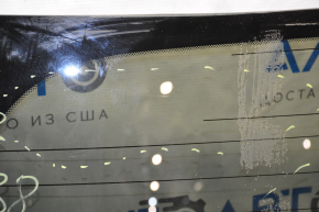 Rear glass of the trunk door Infiniti JX35 QX60 13-15 pre-restyling, tinted, torn heating, scratches, scratches from the wiper