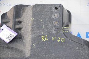 Rear left underbody protection Toyota Camry v70 18-24 2.5, 3.5 FWD worn, cracked