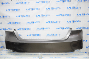 Rear bumper bare Toyota Camry v70 18-24 L/LE/XLE without parking sensors graphite 1H1