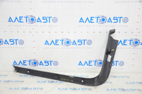 Door sill trim front right inner Tesla Model Y 20-25 black, scratches, broken fastener