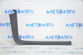 Door sill trim front right inner Tesla Model Y 20-25 black, scratches, broken fastener