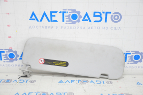 Left visor Tesla Model Y 20-25 gray, chemically treated