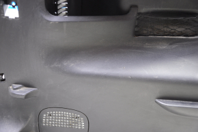 Left arch trim Fiat 500L 14-19 black scratches, broken fastener, without plug