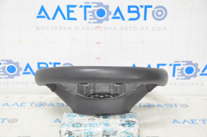 Steering wheel naked Tesla Model Y 20-25 leather black without heating, peeled off leather