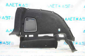 Trunk arch trim lower left Mini Cooper Countryman R60 10-16 black, tear