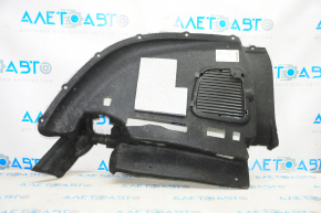 Trunk arch trim lower left Mini Cooper Countryman R60 10-16 black, tear