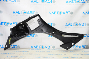 Trunk arch trim upper right Mini Cooper Countryman R60 10-16 black, scratches