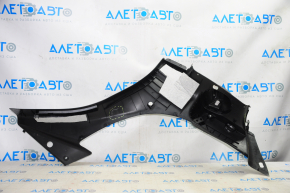Upper left trunk arch trim Mini Cooper Countryman R60 10-16 black, broken crepe, scratches