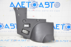 Tesla Model Y 20-25 black driver's footwell lower dashboard trim, broken fastener