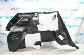 Right arch trim Nissan Leaf 13-17 black, worn