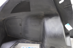Left arch trim Nissan Leaf 13-17 black, scratches, broken fasteners
