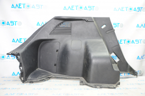 Left arch trim Nissan Leaf 13-17 black, broken crepe, scratches