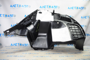 Left arch trim Nissan Leaf 13-17 black, broken crepe, scratches