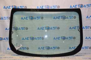 Rear glass Ford Focus mk3 11-18 usa 4d scratches, torn wire