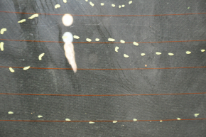 Rear glass Ford Focus mk3 11-18 usa 4d scratches, torn wire
