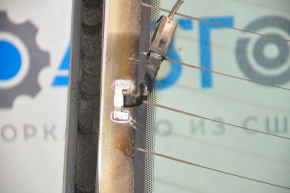 Rear glass Ford Focus mk3 11-18 usa 4d scratches, torn wire