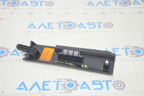 Front Pillar Cover Left Middle Tesla Model Y 20-25 Black