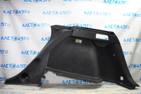 Arch trim right Infiniti QX50 19-25 black, broken crepe, rubbed