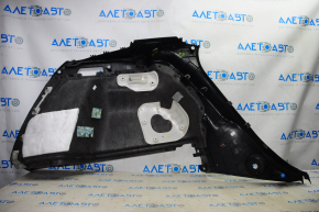 Arch trim right Infiniti QX50 19-25 black, broken crepe, rubbed