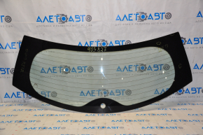 Rear glass of the trunk door Nissan Leaf 11-17 scratches on the inside