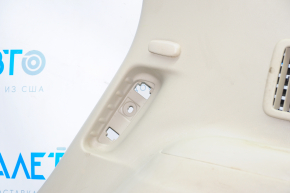 Right arch trim Nissan Pathfinder 13-18 beige Bose, scratches, broken fastener, without plug