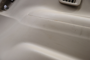Right arch trim Nissan Pathfinder 13-18 beige Bose, scratches, broken fastener, without plug