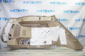 Right arch trim Nissan Rogue 14-20 beige under 2 rows, scratches, without overlay, without plug