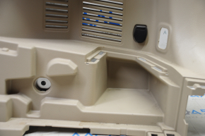 Right arch trim Nissan Rogue 14-20 beige under 2 rows, scratches, without overlay, without plug