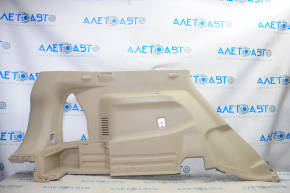 Left arch trim Nissan Rogue 14-20 beige under 3 rows, scratches, without overlay, without plug