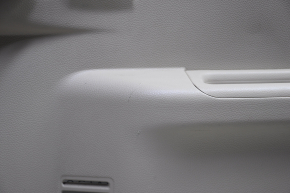 Left arch trim Nissan Rogue 14-20 beige under 3 rows, scratches, without overlay, without plug